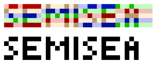 Fig. 1 but row 3 is also drawn